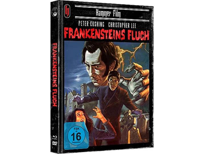 Frankensteins Fluch - Cover A (Uncut Limited Mediabook, Hammer Film-Edition)