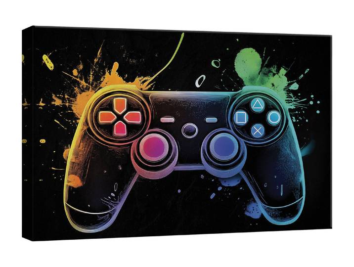 Wandbild 30x45 Gaming controller