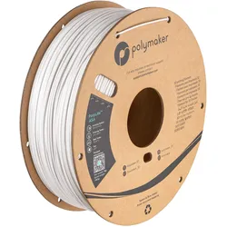Polymaker PF01002 PolyLite Filament ASA UV-beständig, witterungsbeständig, hitze (ASA, 1287 g, 1.75 mm), Filament, Weiss
