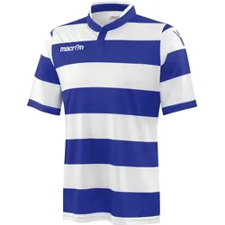 Macron, Herren, Sportshirt, kepler (S), Weiss, Blau