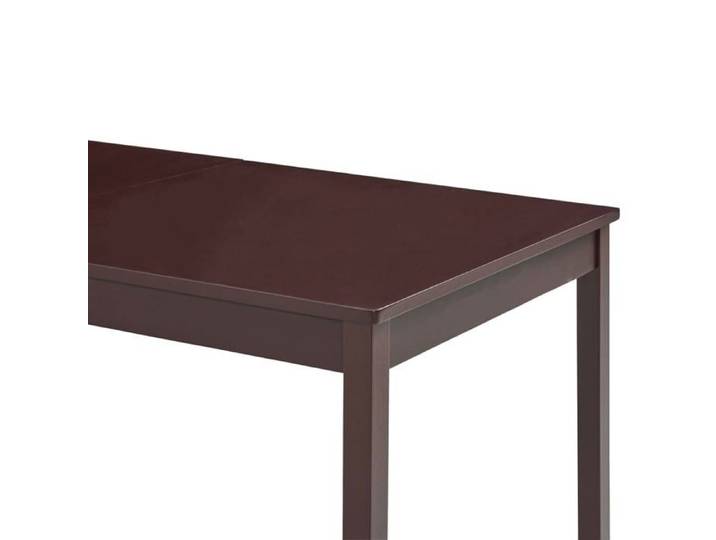 Remise 2026  Table de salle à manger - JMS - Marron Table à manger Marron foncé 180x90x73cm - Bois de pin @7639972 3938yng83v