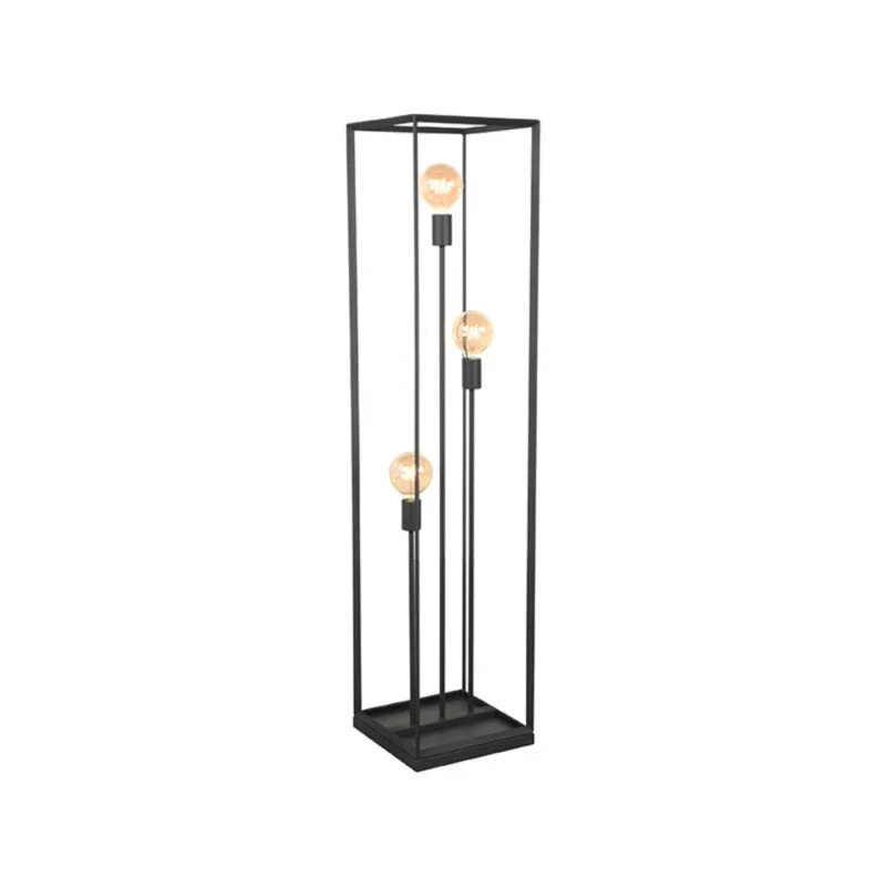 Label51 Vloerlamp Tetto - Zwart - Metaal