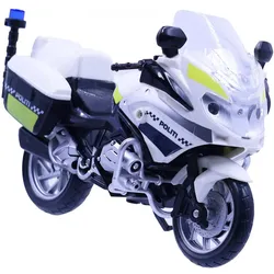 Impulse Toys Motor 112 - Police motorcycle w. light & sound (18 cm) (I-1600007)