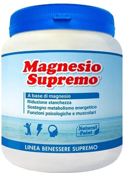 Natural Point Magnesio Supremo Integratore Per Stanchezza e Stress 300 g