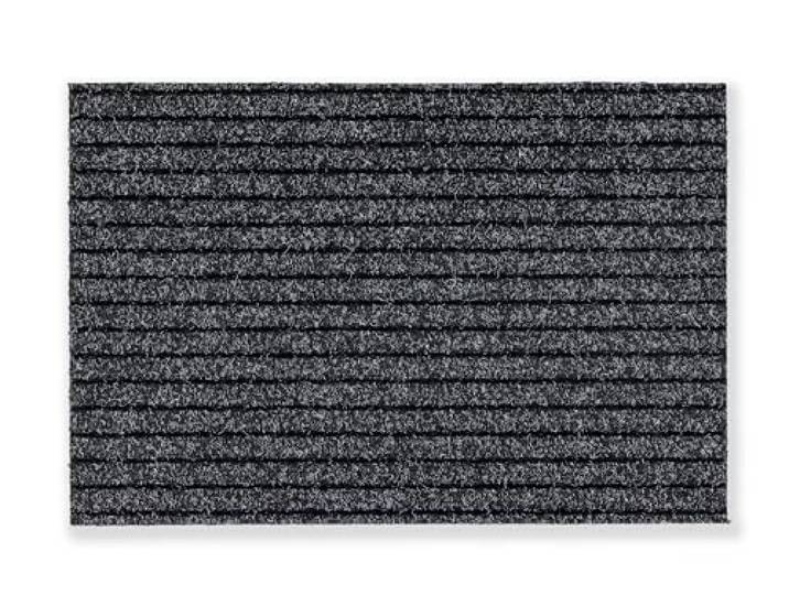 Fußmatte für eingelassene Rahmen im Eingang - Anthrazit 50x80cm rechteckig