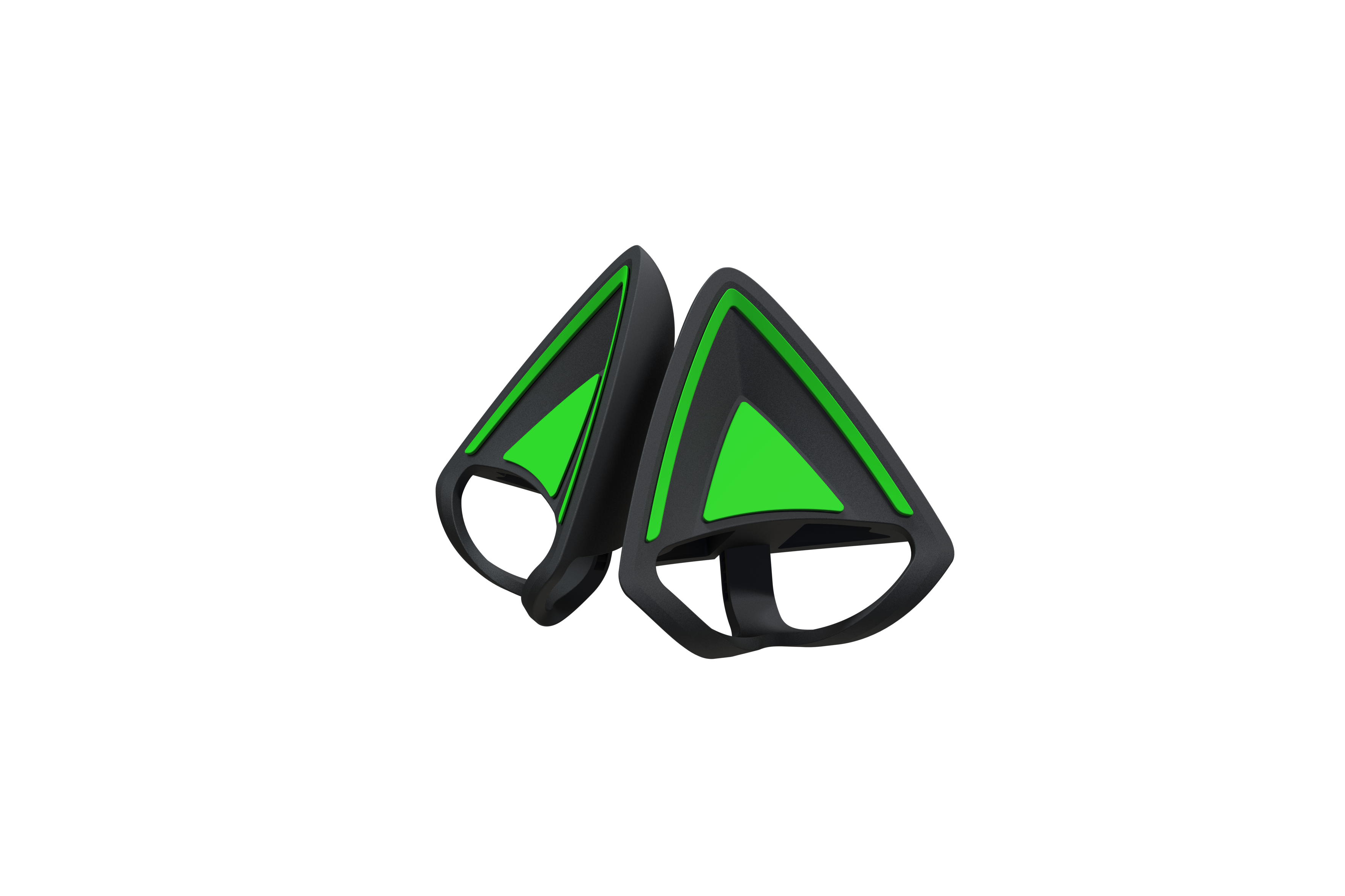 RAZER Kitty Ears V2 - Schwarz - Universal Fit Clip-on Kitty Ears für Headsets RC21-02230100-R3M1