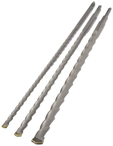 AVIT AV08014 Hartmetall Durchbruchbohrer 3teilig 12 mm, 16 mm, 24mm Gesamtlänge 1000mm SDS-Plus 1St.