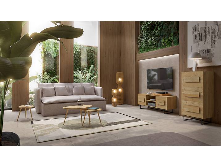 Couchtisch Vigo 90 x 43 x 62cm Braun