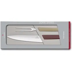 Victorinox Swiss Modern, Küchenmesser, Mehrfarbig, Rot, Beige