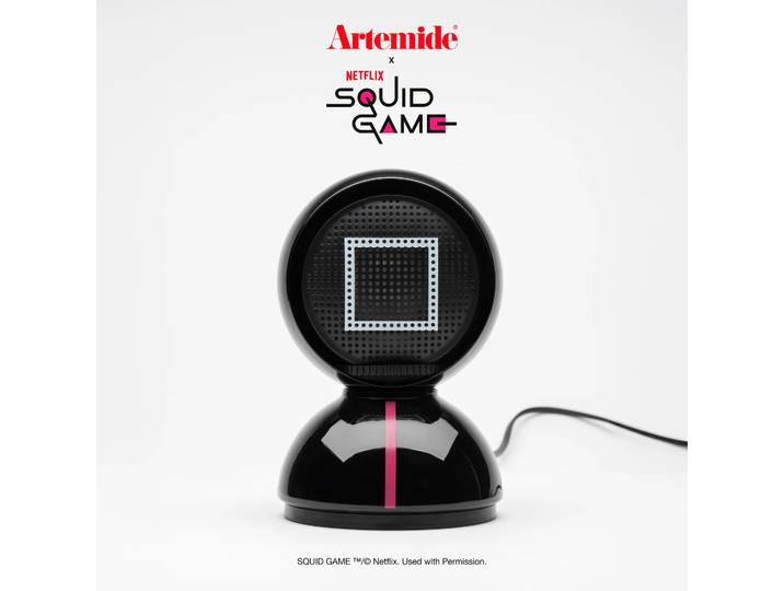 Artemide Eclisse x Squid Game Tischlampe Special Edition Guard black