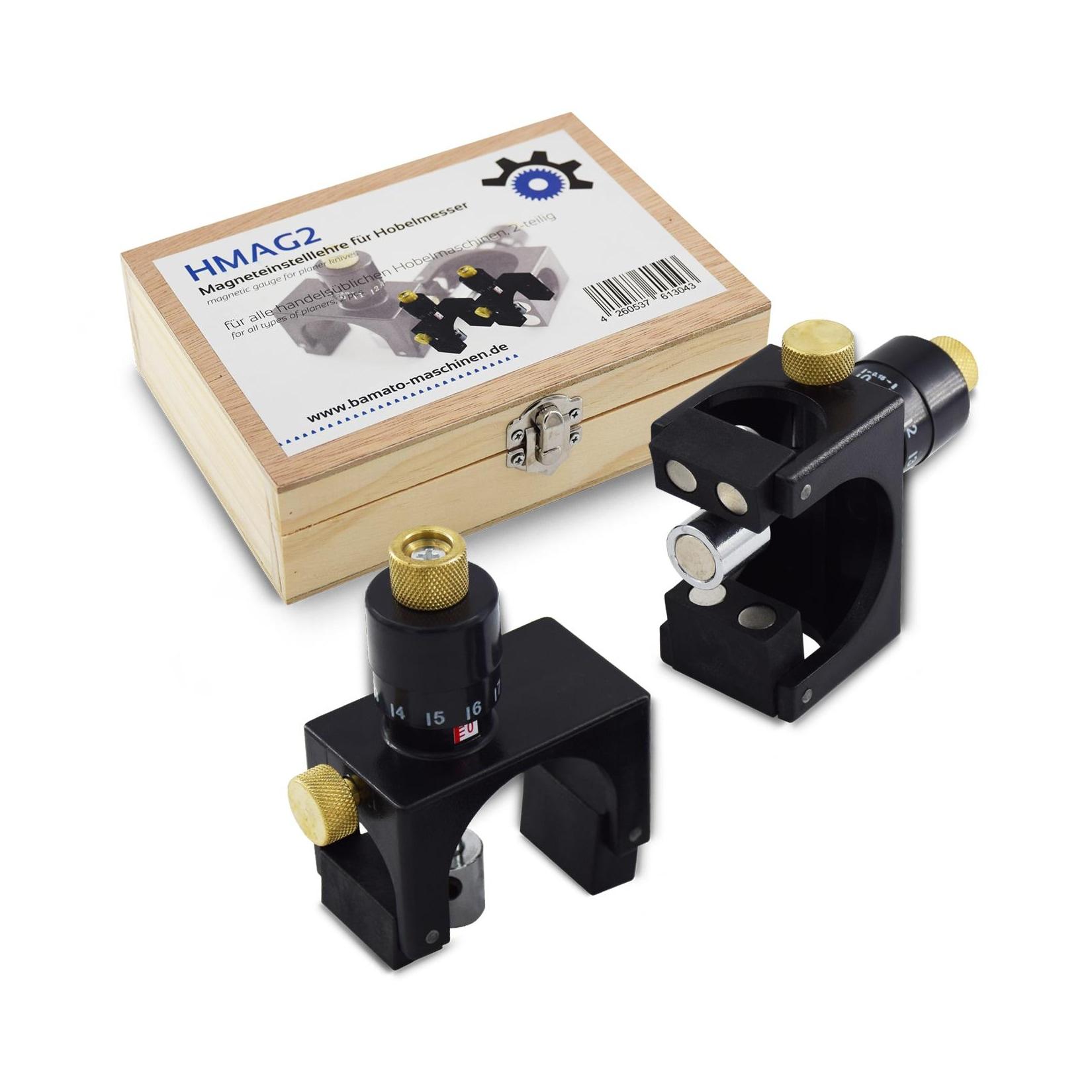 BAMATO Magneteinstelllehre für Hobelmesser HMAG2