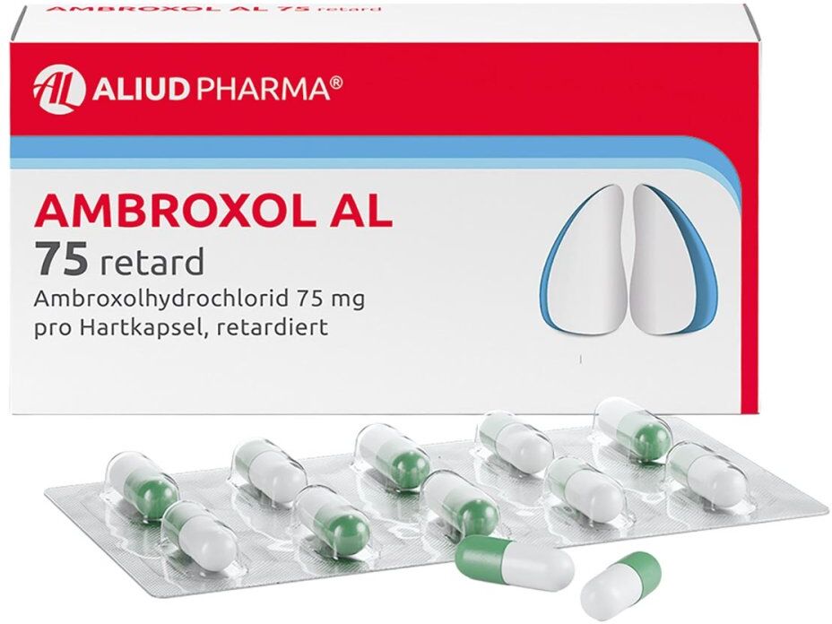 Ambroxol AL 75 retard bei Husten (Schleimlöser) 20stk