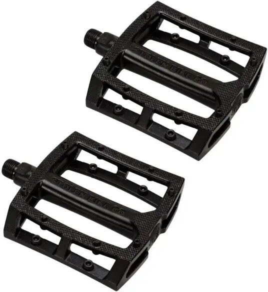Stolen Throttle 9/16" Loose Ball Auminum BMX Pedals (Schwarz)
