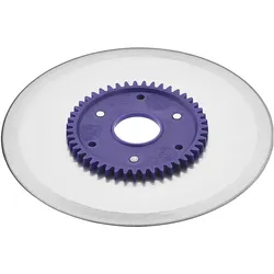 Dr. Ritter Ersatzmesser zu AES 52 S / AES 62 SR/-H / AES 62 SL/-H / E 118, Zubehör Mixen + Schneiden, Grau, Violett, Orange, Silber