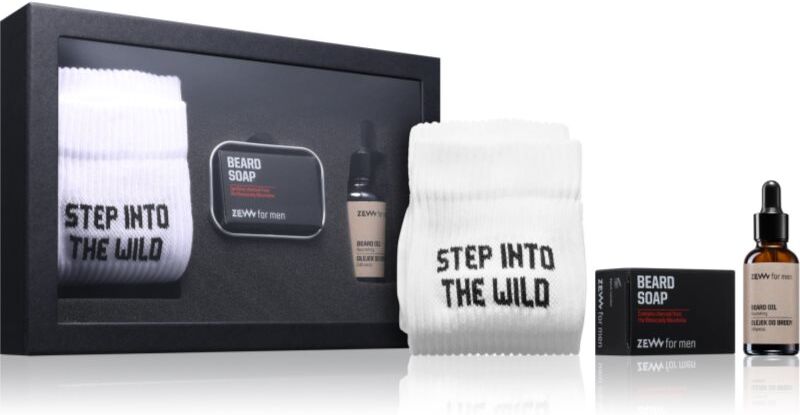 Zew For Men GIFTSET Wild Lumberjack set - with Beard Balm coffret cadeau pour homme