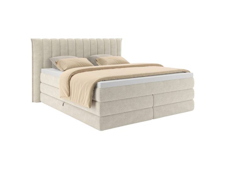 Boxspringbett LINA 180/200 cm Beige