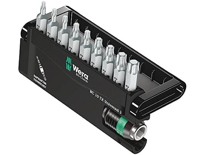 Wera Bit-Check 10 TX Universal 2, 05057115001, bit-assortiment, 10-delig