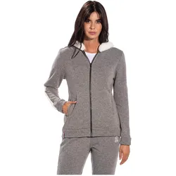 Skidress, Damen, Skijacke, feece für en tatiana (L), Grau