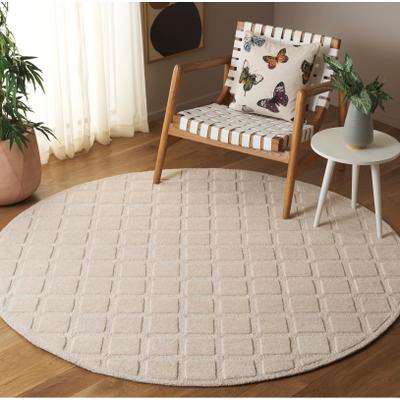 SAFAVIEH Hand-Tufted Genre Emie Mid-Century Modern Wool Rug