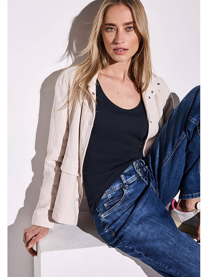 Street One Top in Dunkelblau - 36