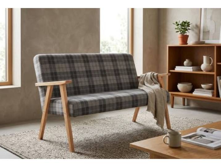 Family Meble Sofa Soler Brawo, 2-Sitzer – Grau – 6a