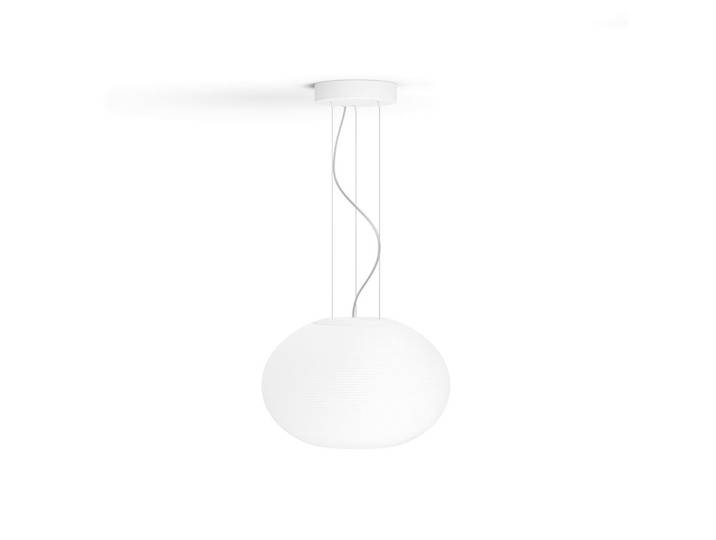 Philips HUE Ambiance Flourish Hue White Ambiance Flourish, Weiß, Glas, 30 cm, Smartphone-Steuerung, Lampen & Leuchten, Innenbeleuchtung, Smart-Home-Lampen, Smart Home Hängeleuchten