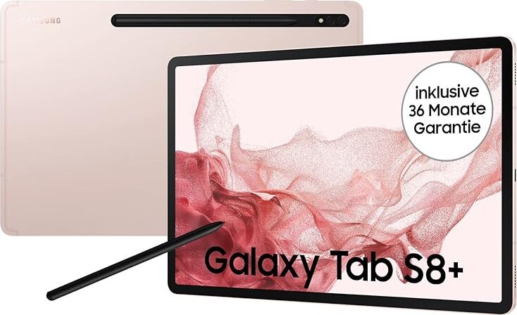 Samsung Galaxy Tab S8+ 256GB WiFi pink gold