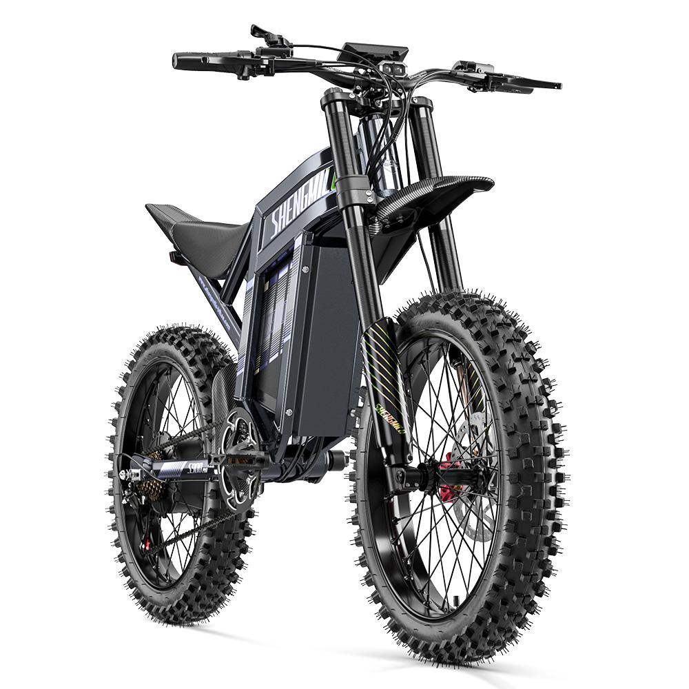 SHENGMILO S900 PRO für Erwachsene Elektro-Offroad-Bike, 60V 35AH,Max 45°,19-Zoll-Felge,150N.M,80-100km