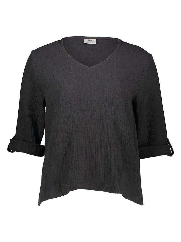 JDY Bluse "Theis Life" in Anthrazit - M