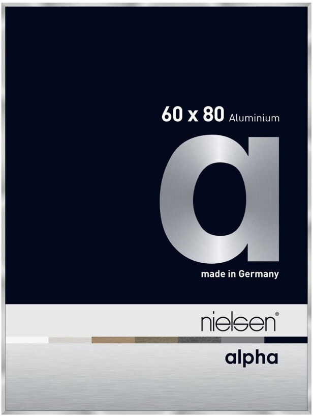 Nielsen Home nielsen Alpha Aluminium Picture Frame Silver 60cm W x 80cm H