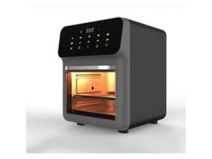 Friteuse à air 1350W four électrique compact 22L avec fonction rôtissoire et 10 programmes