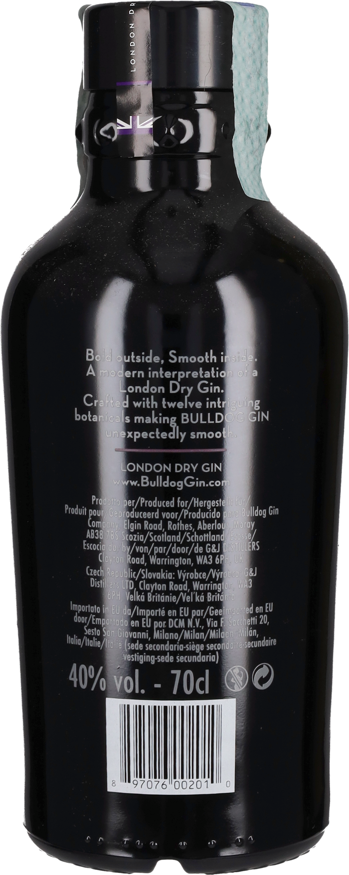Bulldog Gin London Dry 70cl