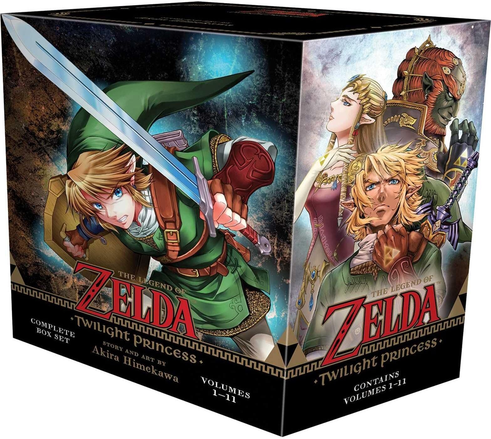 Viz Media The Legend of Zelda: Twilight Princess Complete Box Set: Includes volumes 1-11 with premium