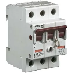Eaton, Systemstromversorgung, MOE ZSD-S63/3/EVU Hauptschalter 63/3 EVU sperrbar