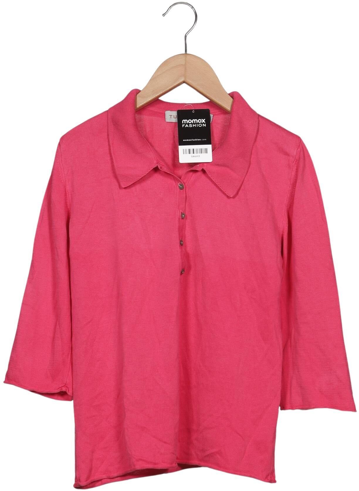Turnover Damen Poloshirt, Pink, Gr. L, Baumwolle - Second Hand