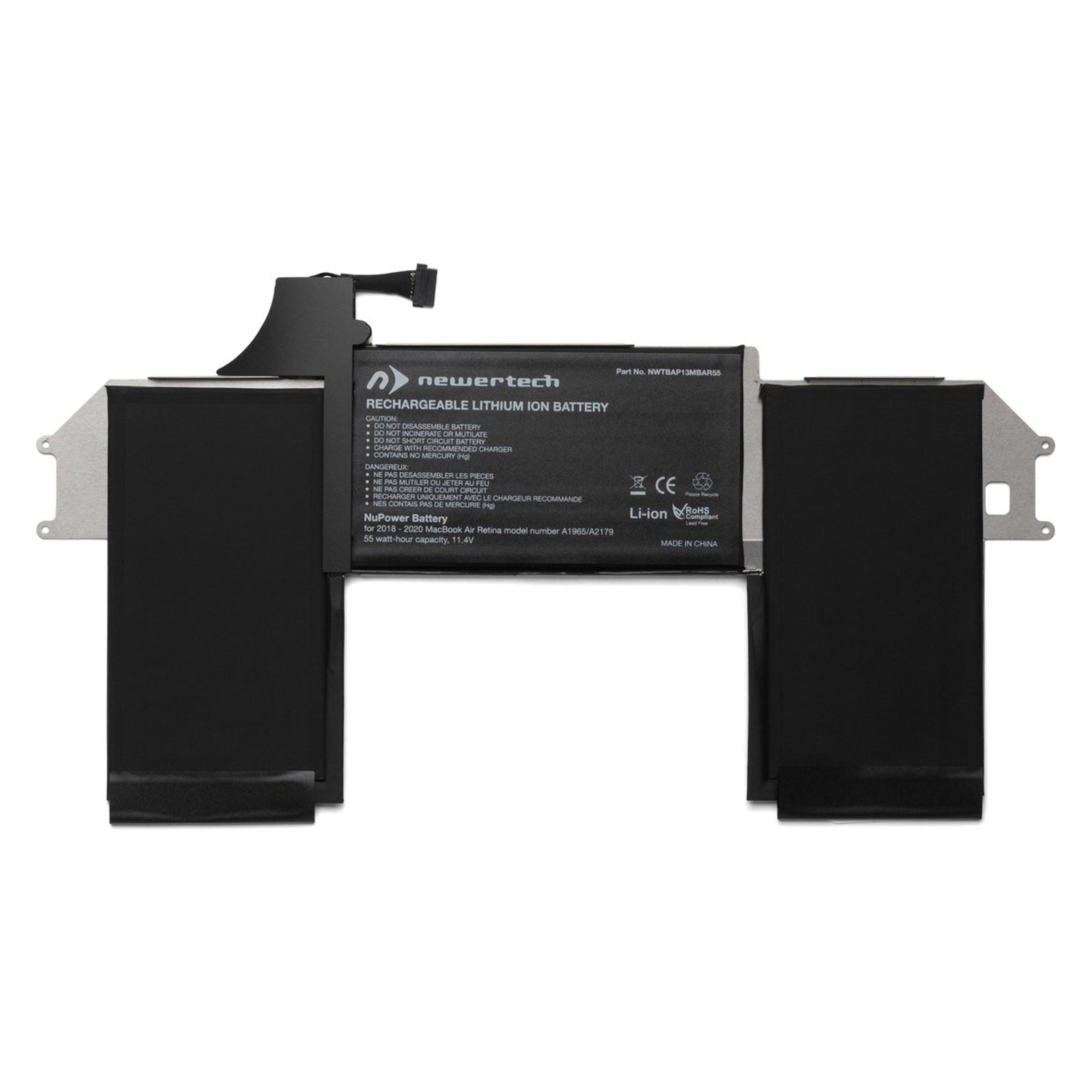 Newertech 55W NuPower Batterie MB Air 13" (ab 2018) (4800 mAh) (NWTBAP13MBAR55)