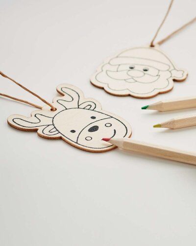 Set di 3 decorazioni natalizie Funcool Personalizzate o neutre