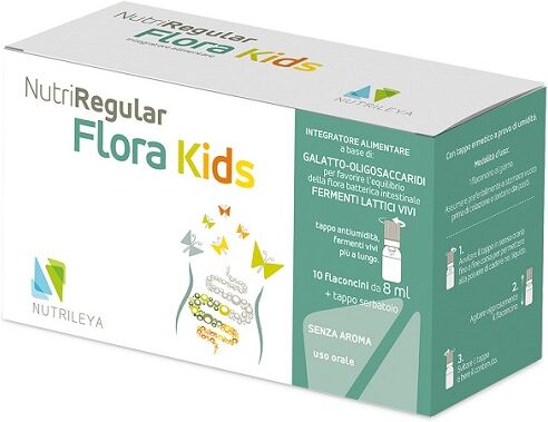 NUTRILEYA Srl NUTRIREGULAR FLORA KIDS 10FL