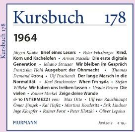 Armin Nassehi (Hg.) - Kursbuch Nr. 178. 1964 - Preis vom 30.09.2026 22:30:23 h