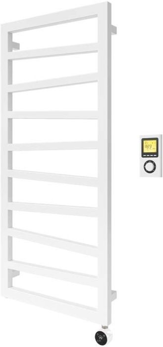 Purmo Figuresse Squasy E Elektro-Badheizkörper FHUM011205000N0 BH 1120 mm, BL 500 mm, 400 W, RAL 9016