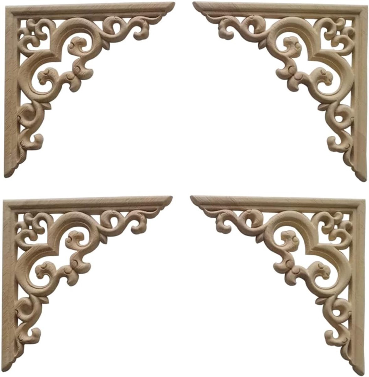 Houten Latten Meubeldecoratie Applicaties Onbehandeld Europees Hout 12 cm Vierkant
