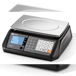 Geeichte Ladenwaage Ladenwaage Elicom s200 3/6kg. Für den Lebensmittelhandel