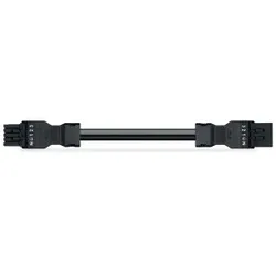 Wago 891-8995/016-301 konfektionierte Verbindungsleitung,Eca,Buchse Stecker,schwarz 8918995016301