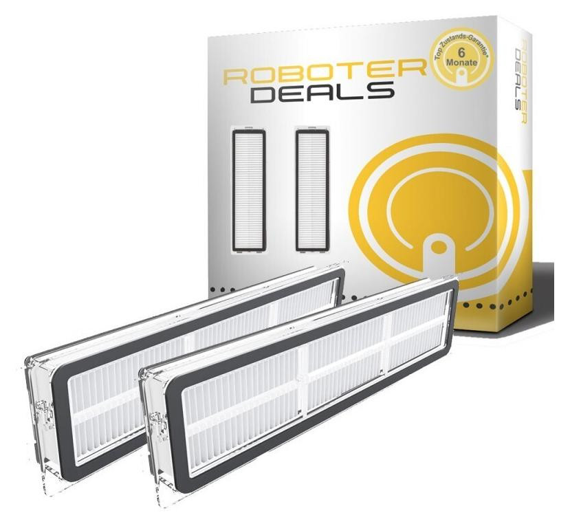 Set van 2 vervangingsfilters voor Dreame D9 Plus fijnstoffilters
