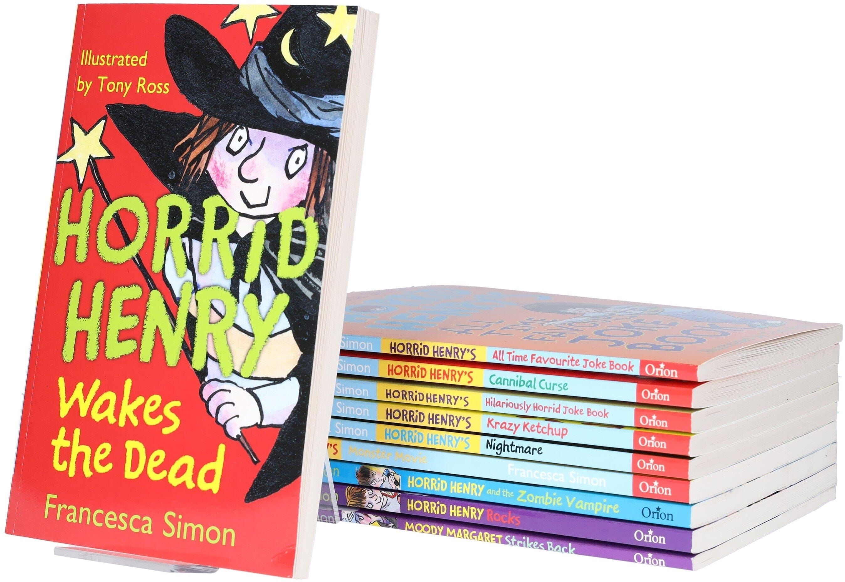 Horrid Henry 10 Books Collection Set by Francesca Simon - Age 6-11 - Paperback Orion Children's Books