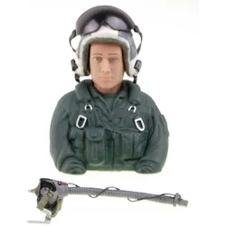 Planet-Hobby 1/6 Jet Pilot mit Helm Höhe 95mm, Breite 79mm