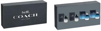 Coach 4Pc Mini Gift Set From Coach For Men Standard Eau De Toilette for Men
