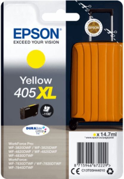 Epson 405XL (C13T05H44010) - Gelb - Druckerpatrone - Hohe Kapazität