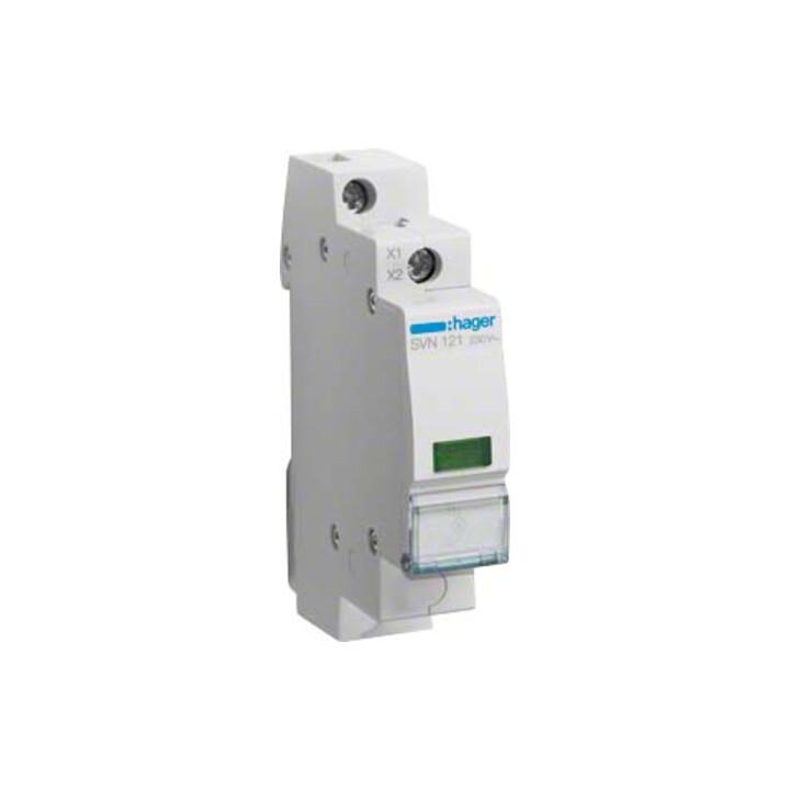 Hager LED-Leuchtmelder grün, 230VAC SVN121)