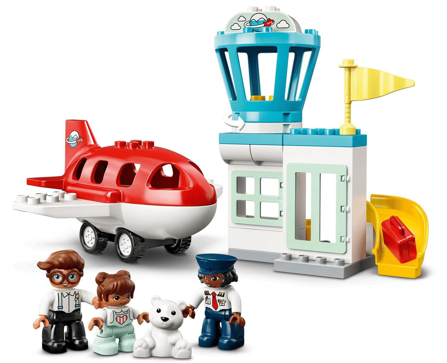 LEGO DUPLO Vliegtuig en Luchthaven Speelset 10961